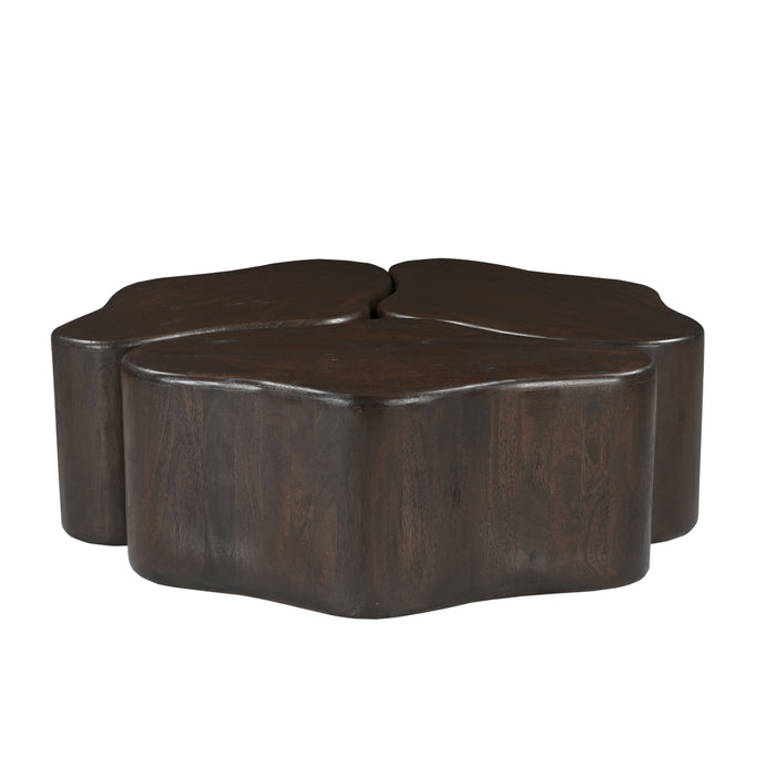 STARFURN Salontafel Elara Mangohout Bruin 115 cm-Salontafels-Starfurn