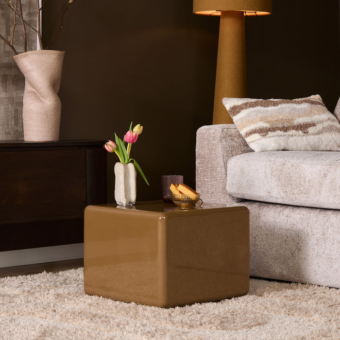 STARFURN Salontafel Elias Bruin MDF 40 cm 40x40x32 cm-Salontafels-Starfurn
