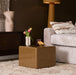STARFURN Salontafel Elias Bruin MDF 40 cm 40x40x32 cm-Salontafels-Starfurn