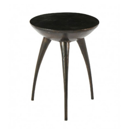 STARFURN Salontafel Elze Zwart Aluminium 38 cm 38x38x55 cm-Salontafels-Starfurn