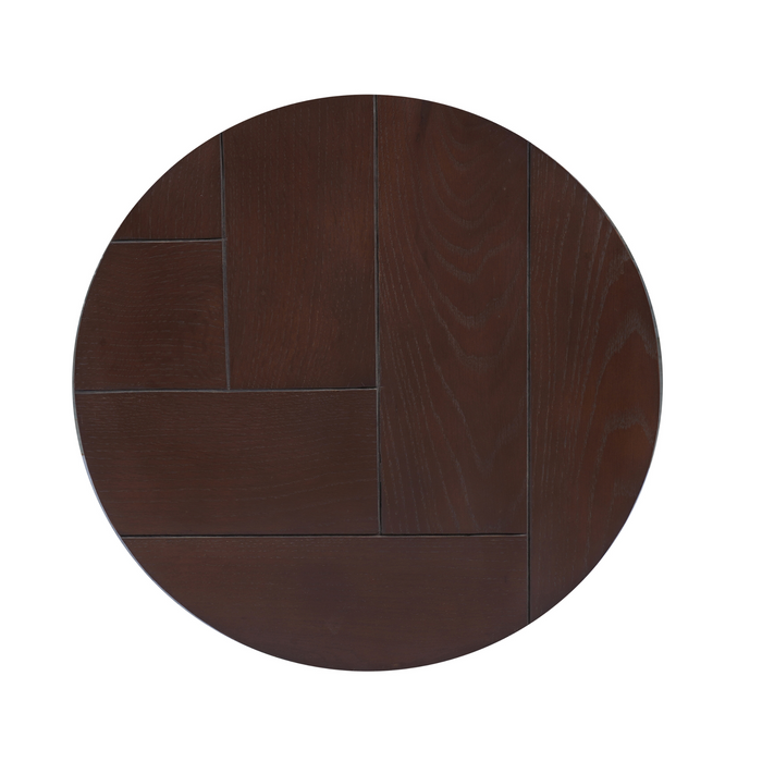 STARFURN Salontafel Enzo Walnoot Mangohout 37 cm 37x37x41 cm-Salontafels-Starfurn