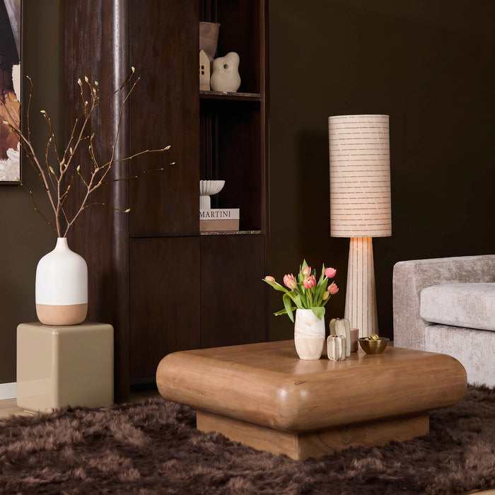 STARFURN Salontafel Fedde Naturel Mangohout 80 cm 80x80x33 cm-Salontafels-Starfurn