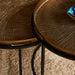 STARFURN Salontafel Julie Koper Aluminium 79 cm 79x79x38 cm-Salontafels-Starfurn