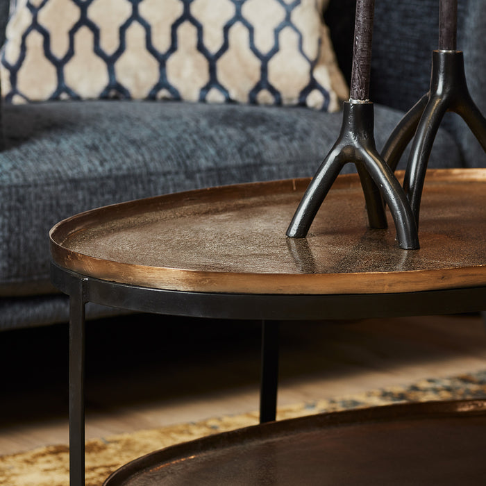 STARFURN Salontafel Kate ovaal 60x98x45 cm-Salontafels-Starfurn