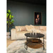 STARFURN Salontafel Lecia Zwart Goud 80x80x50 cm-Salontafels-Starfurn