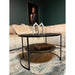 STARFURN Salontafel Lecia Zwart Goud 80x80x50 cm-Salontafels-Starfurn
