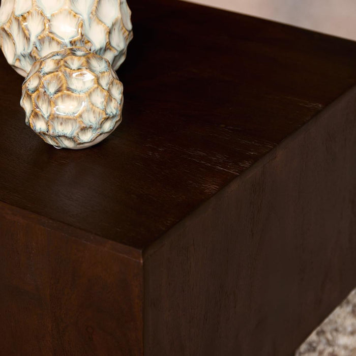 STARFURN Salontafel Livia Bruin Mangohout 56 cm 56x56x46 cm-Salontafels-Starfurn