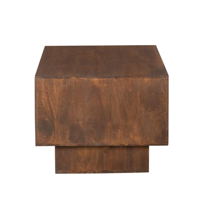 STARFURN Salontafel Livia Bruin Mangohout 56 cm 56x56x46 cm-Salontafels-Starfurn