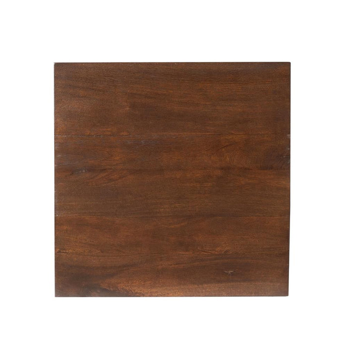 STARFURN Salontafel Livia Bruin Mangohout 56 cm 56x56x46 cm-Salontafels-Starfurn