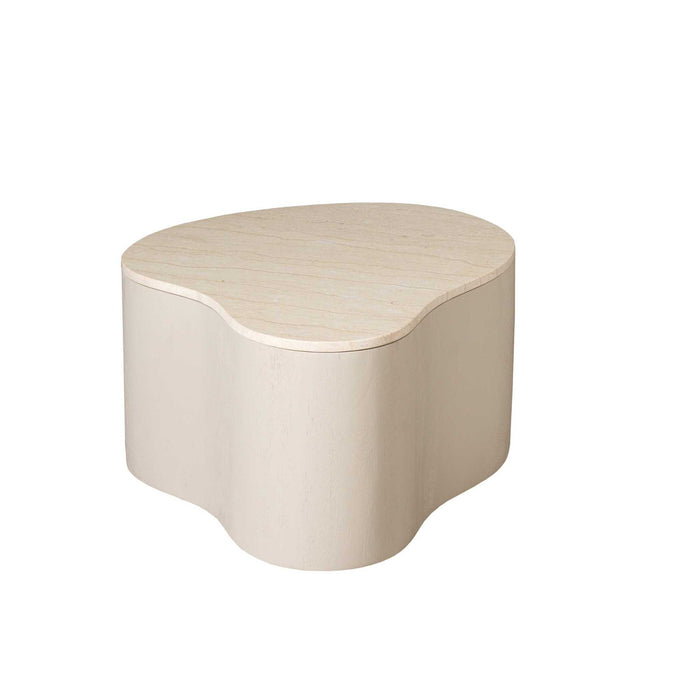 STARFURN Salontafel Lovi 77 cm Zand 77x59x35 cm-Salontafels-Starfurn
