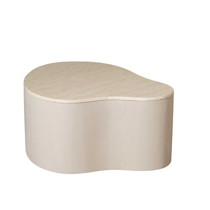 STARFURN Salontafel Lovi 77 cm Zand 77x59x35 cm-Salontafels-Starfurn