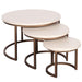 STARFURN Salontafel Madison Zand Mangohout 70 cm 70x70x45 cm-Salontafels-Starfurn