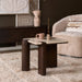 STARFURN Salontafel Maeve Bruin Mangohout 57 cm 57x50x45 cm-Bijzettafels-Starfurn