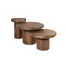STARFURN Salontafel Maya 70 cm Bruin 70x70x45 cm-Salontafels-Starfurn