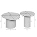 STARFURN Salontafel Mirre | Brown | Set van 2 70x56x38 cm-Salontafels-Starfurn