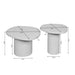 STARFURN Salontafel Mirre | Brown | Set van 2 70x56x38 cm-Salontafels-Starfurn