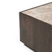 STARFURN Salontafel Moos Bruin Mangohout 80 cm 80x80x40 cm-Salontafels-Starfurn