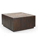 STARFURN Salontafel Moos Bruin Mangohout 80 cm 80x80x40 cm-Salontafels-Starfurn