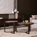 STARFURN Salontafel Morris Bruin Mangohout 60 cm 60x60x48 cm-Bijzettafels-Starfurn