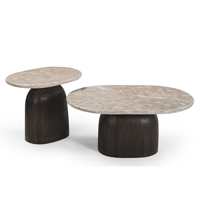 STARFURN Salontafel Noel Bruin Mangohout 90x60 cm