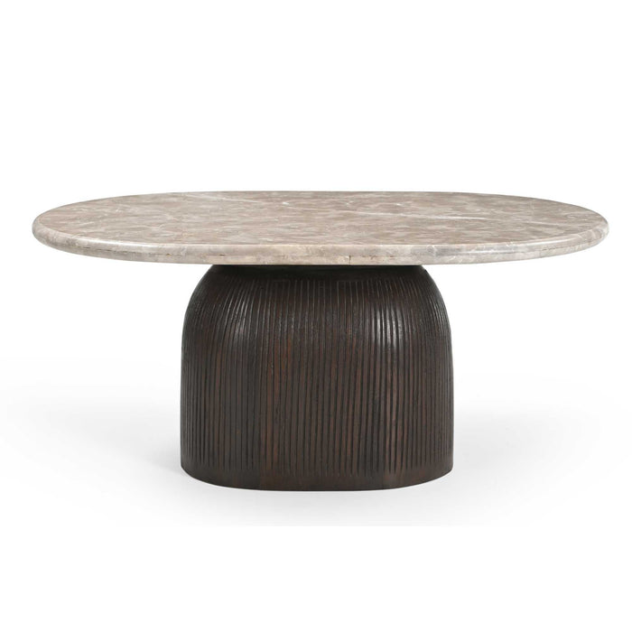 STARFURN Salontafel Noel Bruin Mangohout 90x60 cm-Salontafels-Starfurn