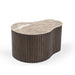 STARFURN Salontafel Nomi Bruin Mangohout 70x50 cm-Salontafels-Starfurn