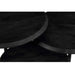 STARFURN Salontafel Ohio Zwart set van 3 70x70x45 cm-Salontafels-Starfurn