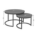 STARFURN Salontafel Otik Bruin Metaal 70 cm 70x70x45 cm-Salontafels-Starfurn
