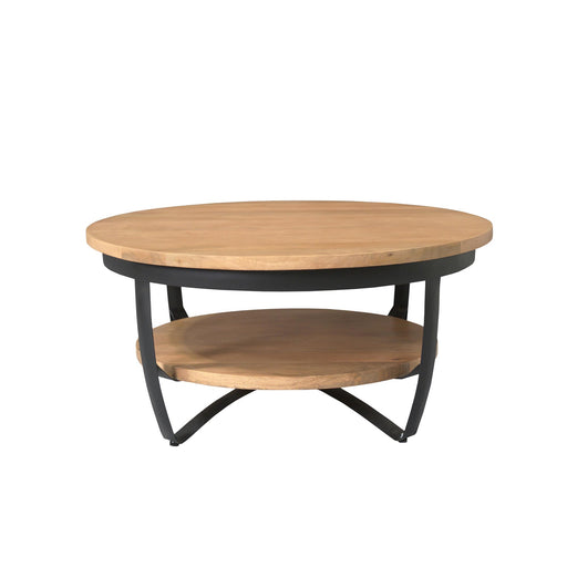STARFURN Salontafel Paras 90 cm Licht mango 90x90x40 cm-Salontafels-Starfurn