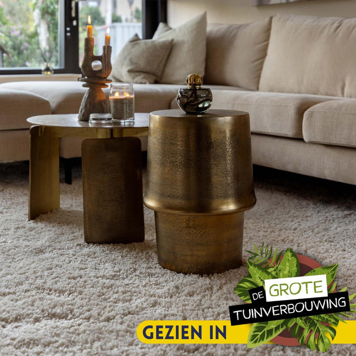 STARFURN Salontafel Ronde salontafel Darwin S 60x60x40 cm-Salontafels-Starfurn