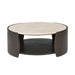 STARFURN Salontafel Rune Botticino marmer 80 cm-Salontafels-Starfurn