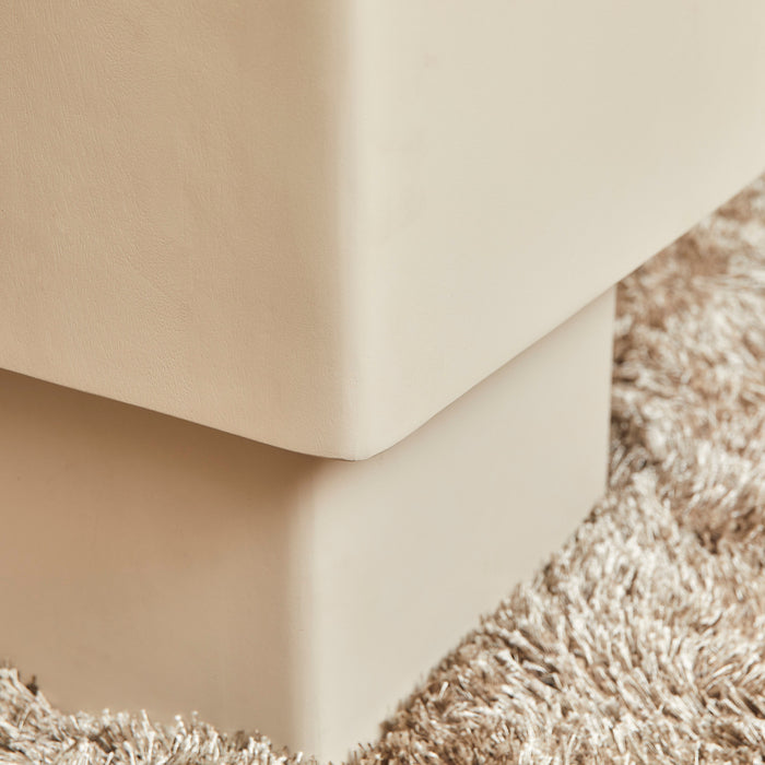 STARFURN Salontafel Saya Zand Mangohout 50 cm 50x50x51 cm-Salontafels-Starfurn