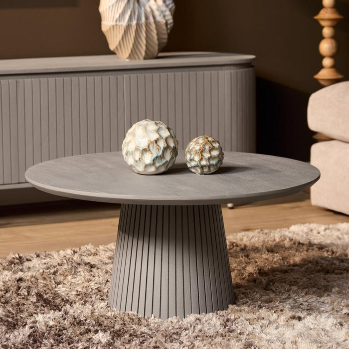 STARFURN Salontafel Solana 80 cm Taupe 80x80x38 cm-Salontafels-Starfurn