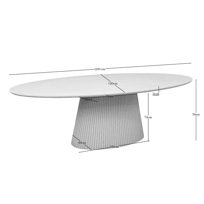 STARFURN Salontafel Solana Zand Mangohout 50 cm