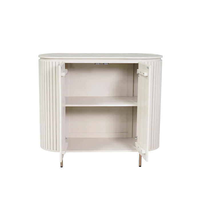 STARFURN Salontafel Solana Zand Mangohout 50 cm