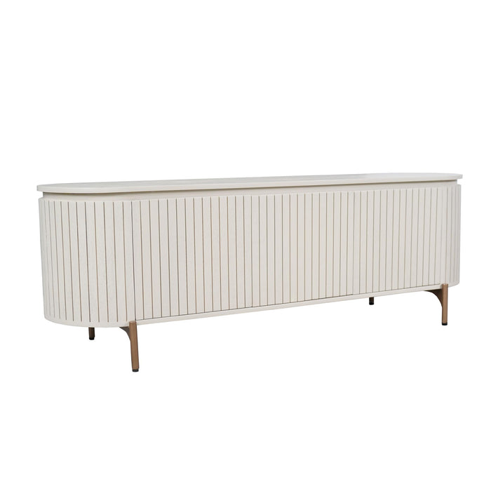 STARFURN Salontafel Solana Zand Mangohout 50 cm