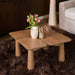 STARFURN Salontafel Vona Naturel Mangohout 80 cm 80x70x36 cm-Salontafels-Starfurn