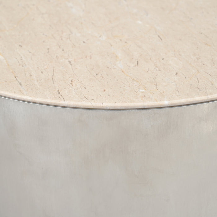 STARFURN Salontafel Zeli Botticino marmer 45 cm-Salontafels-Starfurn