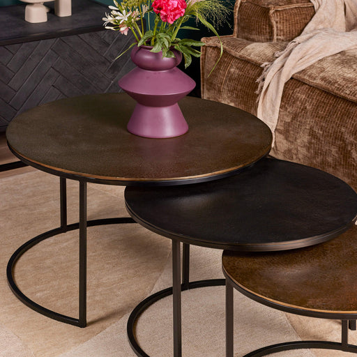 STARFURN Salontafel set Xaro 75x75x75 cm-Salontafels-Starfurn