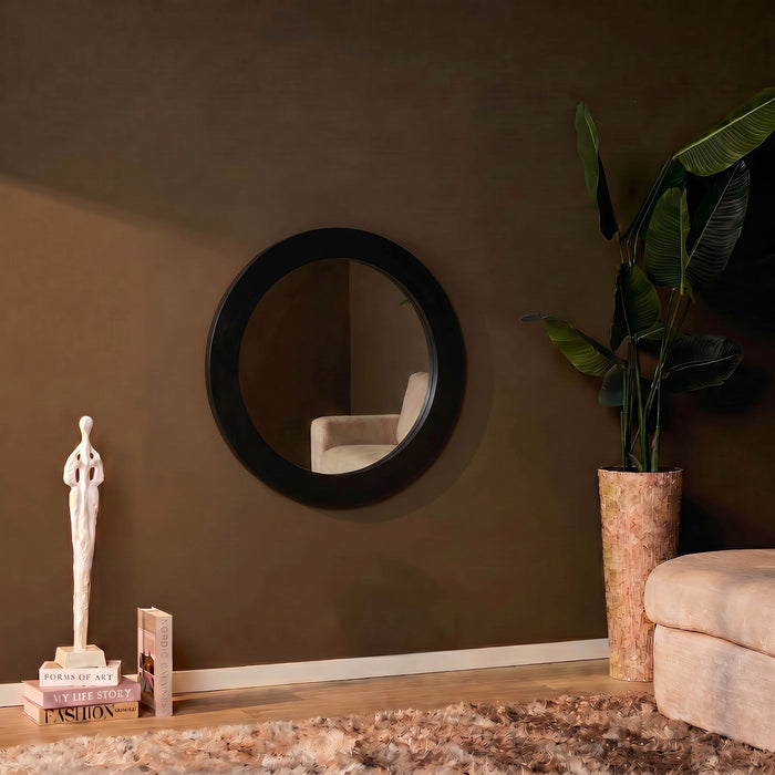 Mirror Dide - 40 cm - Black