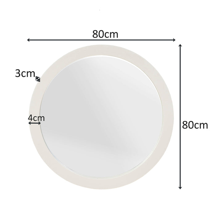 Spiegel Dide – 80 cm – Sand
