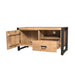 STARFURN TV-meubel Britt Mangohout Naturel 110cm Deur Open Vak-TV-meubels-Starfurn