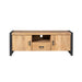 STARFURN TV-meubel Britt Mangohout Naturel 150cm Deuren Lade-TV-meubels-Starfurn