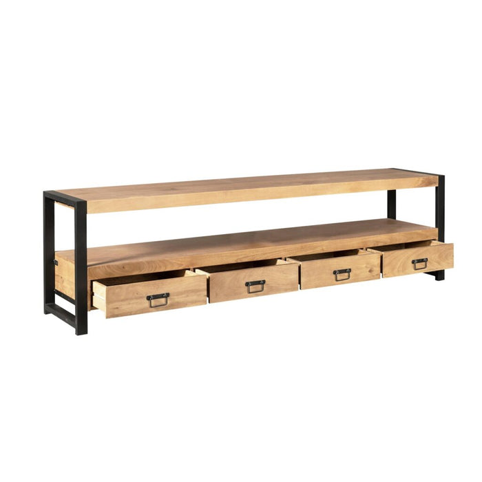 STARFURN TV-meubel Britt Mangohout Naturel 180cm-TV-meubels-Starfurn