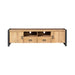 STARFURN TV-meubel Britt Mangohout Naturel 200cm Deuren Lade-TV-meubels-Starfurn