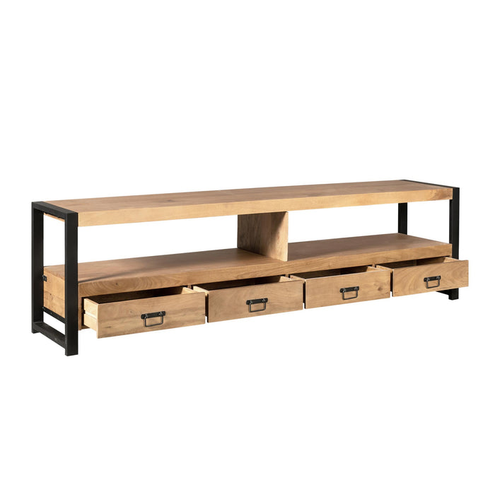 STARFURN TV-meubel Britt Mangohout Naturel 220cm-TV-meubels-Starfurn