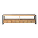 STARFURN TV-meubel Britt Mangohout Naturel 220cm-TV-meubels-Starfurn