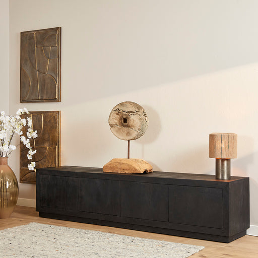 STARFURN TV-meubel Brussel Zwart 200 cm 200x42x46 cm-TV-meubels-Starfurn