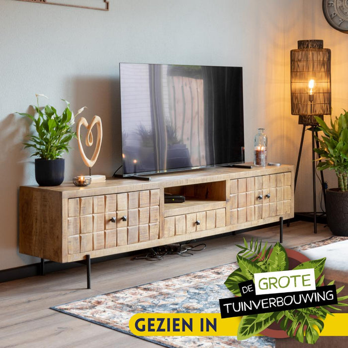 STARFURN TV-meubel Tv meubel Brandy 220 cm 220x40x55 cm-TV-meubels-Starfurn