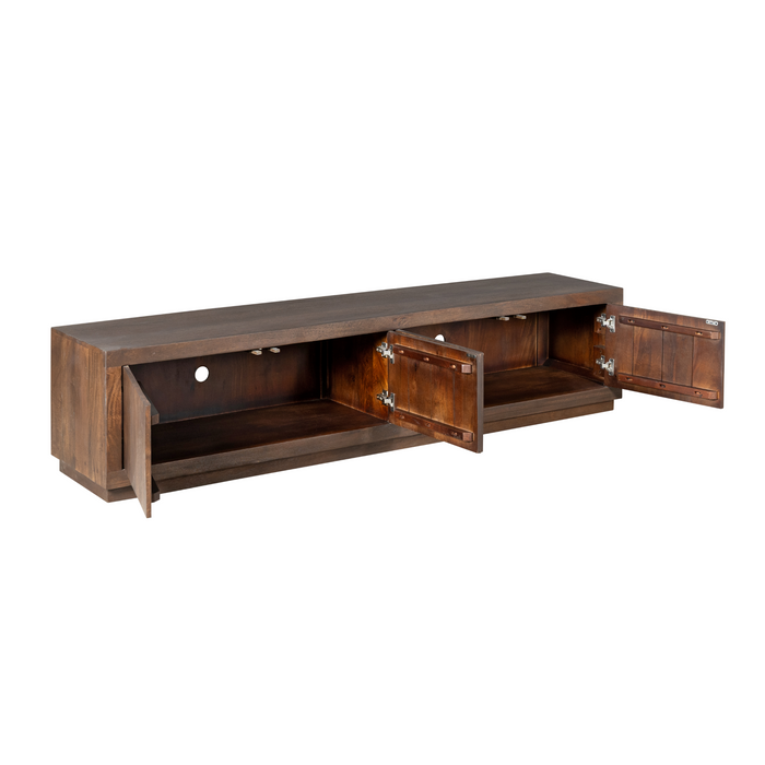 STARFURN TV-meubel Tv meubel Brussel Bruin 200 cm 200x42x46 cm-TV-meubels-Starfurn